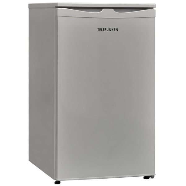 Telefunken Kühlschrank mit 2-Sterne Gefrierfach Freistehend 81 Liter Kühlschrank klein CF-32-152-S silber