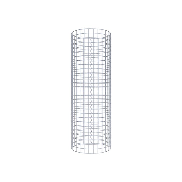 Gabionensäule Durchmesser 47 cm MW 5 x 5 cm rund - Höhe: 140 cm