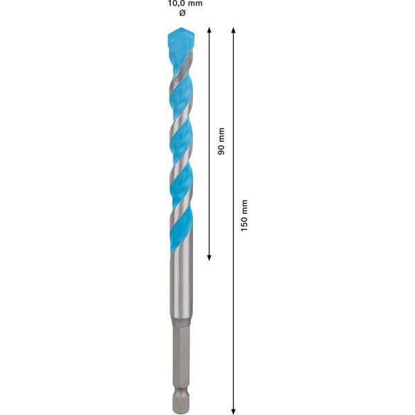Bosch Expert HEX-9 MultiConstruction Bohrer 10 x 90 x 150 mm - 2608900582