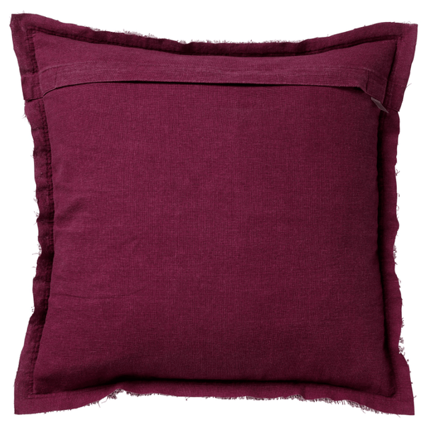 Burto Dekokissen - Unifarben 60x60 cm, Rot