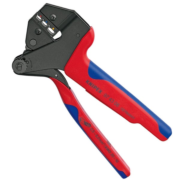 Knipex Crimpzange mit Mehrkomponentengriff