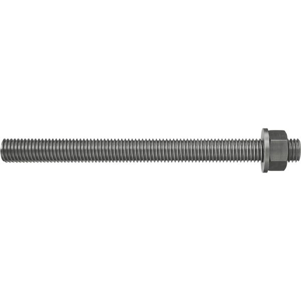 Fischer 10x Ankerstange FIS A M 8 x 130 mm nicht rostender Stahl A4 - 090442