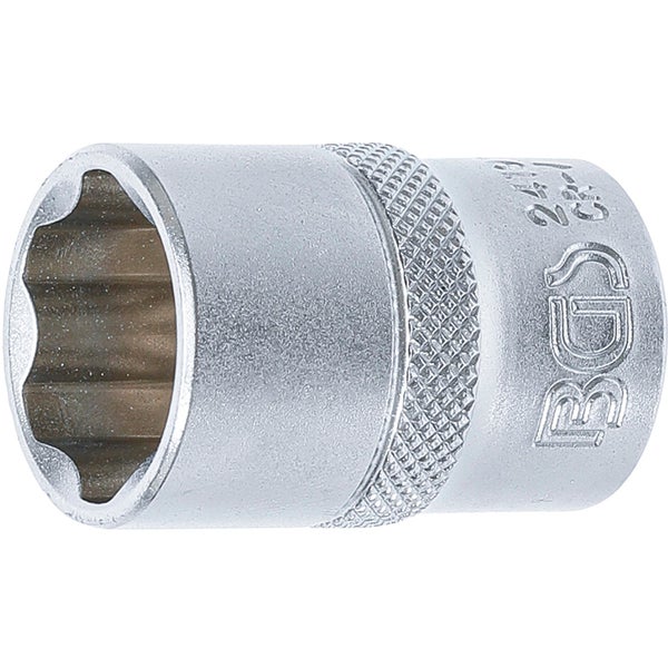 BGS Steckschlüssel-Einsatz Super Lock Antrieb Innenvierkant 12,5 mm (1/2) SW 19 mm - 2419