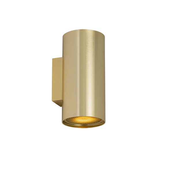 Design-Wandleuchte gold rund 2-flammig – Sab Honey