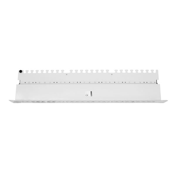 24 Port Patchpanel für 19 Zoll Netzwerkschränke, Kategorie 6, aus Metall mit rückseitiger Kabelführung.