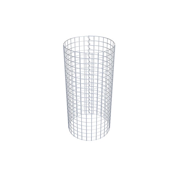 Gabionensäule Durchmesser 47 cm MW 5 x 5 cm rund - Höhe: 100 cm