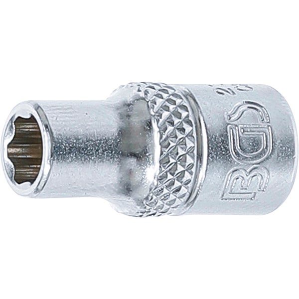BGS Steckschlüssel-Einsatz Super Lock Antrieb Innenvierkant 6,3 mm (1/4) SW 5,5 mm - 2343