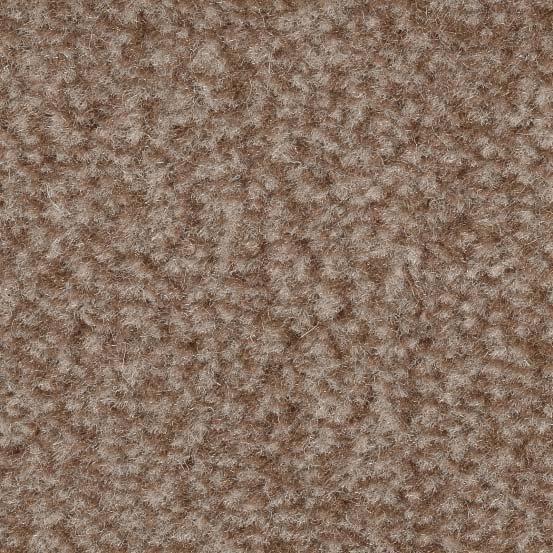 Velours Teppichboden Auslegware in Braun sehr robuste 500 cm Breite (Meterware)