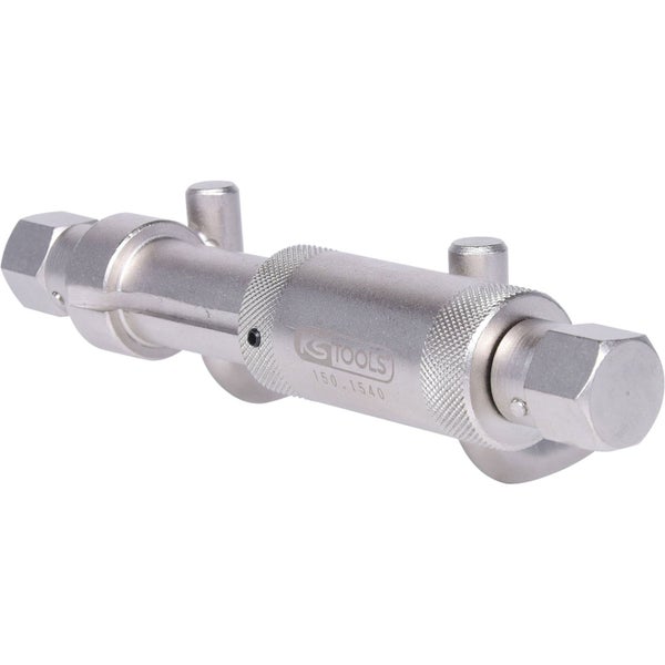 KS TOOLS Federspanner für VAG-Auspuff-Stahlkla mmern 145 mm - 150.1540