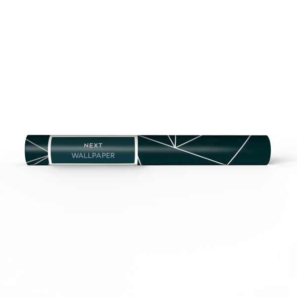 Next Vliestapete | Scatter Geo - Teal - 10mx52cm