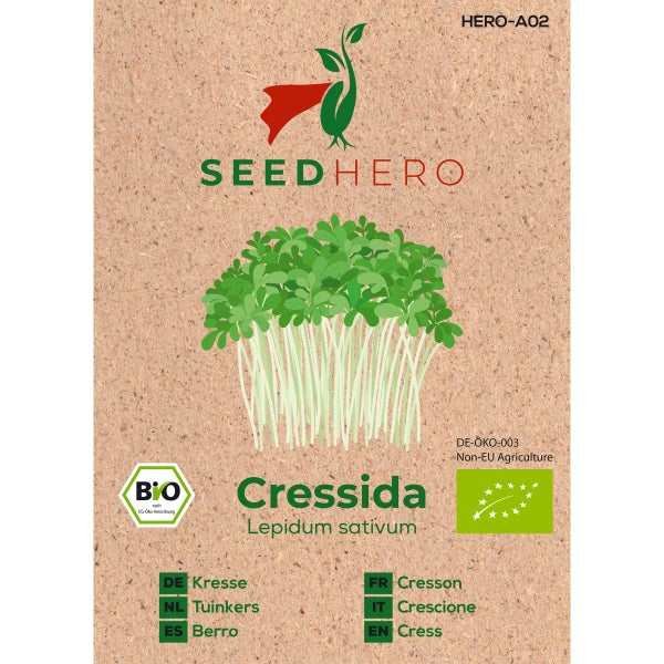 BIO Kresse Garden Samen von Seedhero