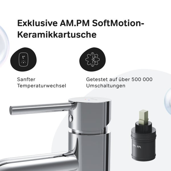 AM.PM Waschtischarmatur für Aufsatzwaschbecken FPA92000 Spike