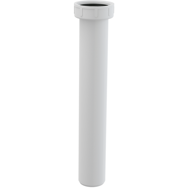 Weißes Tauchrohr aus Kunststoff für Siphons.