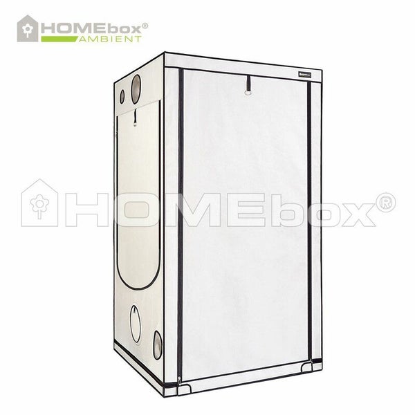 Premium Homebox Ambient Q120 Growbox – 120x120x220 cm, Lichtdichtes Zelt mit hochwertiger Reflektionsbeschichtung & robustem Stecksystem für optimale Indoor Pflanzenzucht