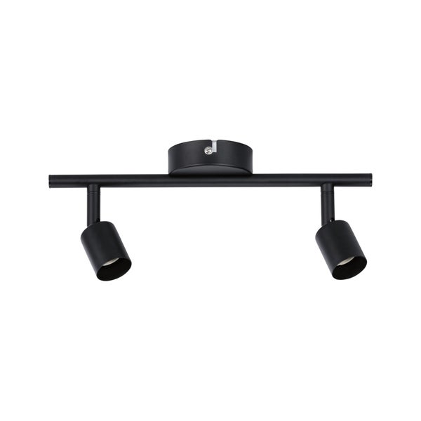 Spotlight Carolina GU10 230V max. 2x10W dimmbar Schwarz matt