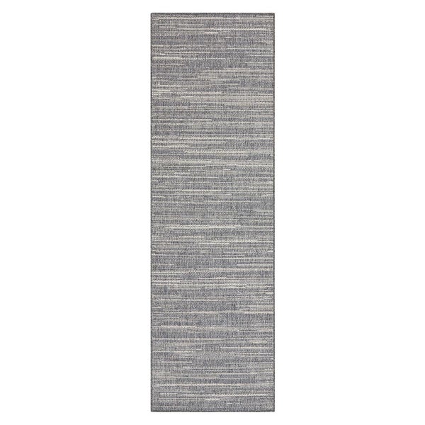 In-und Outdoor Wendeteppich Mélange Silver - 80x250x0,5cm