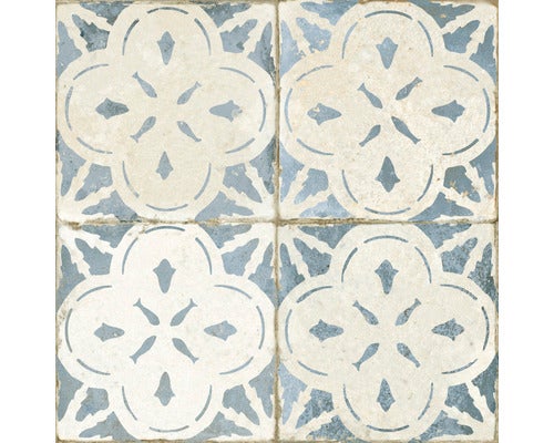Wand- und Bodenfliese FS Aurora blue 45x45 cm
