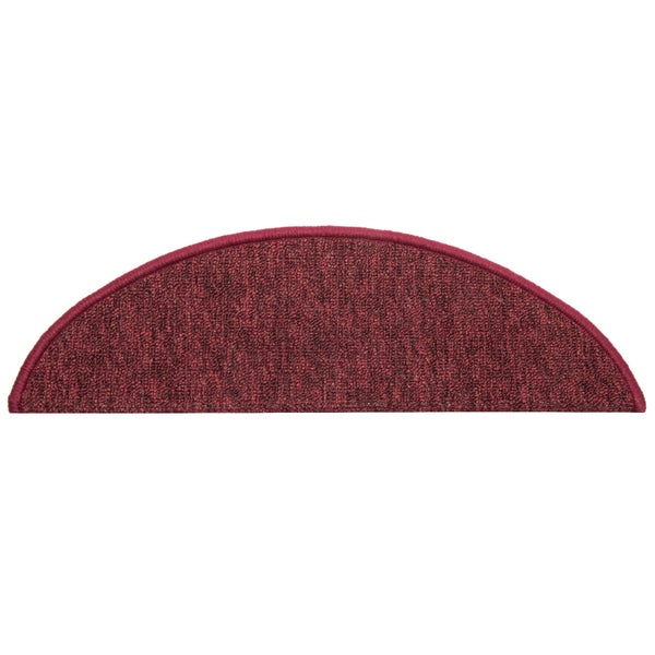 Beautissu ProStair Stufenmatte 56x20cm Bordeaux (15tlg)
