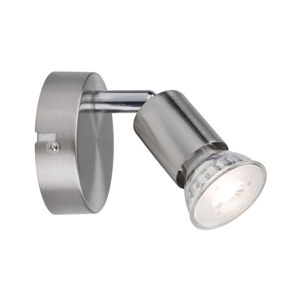 Spotlight Carolina GU10 230V max. 10W dimmbar Nickel matt