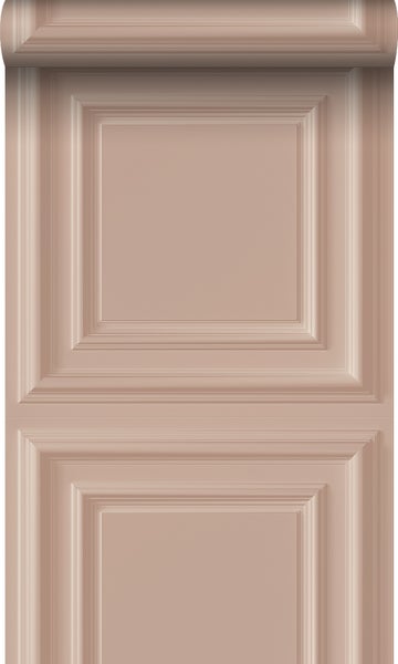 Origin Wallcoverings Tapete Holzwandverkleidung Altrosa - 53 cm x 10.05 m - 347829