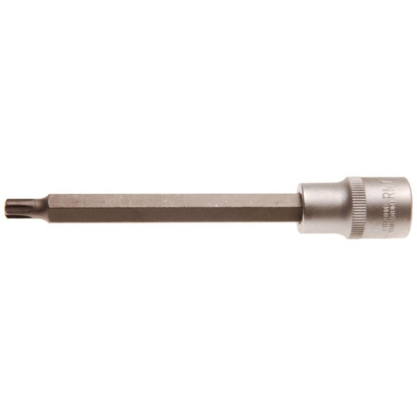 BGS Bit-Einsatz Länge 140 mm Antrieb Innenvierkant 12,5 mm (1/2) Keil-Profil (für RIBE) M7 - 4234