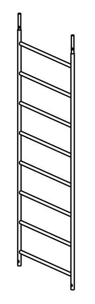 Handtuchhalter mit Sprossen für Badezimmer