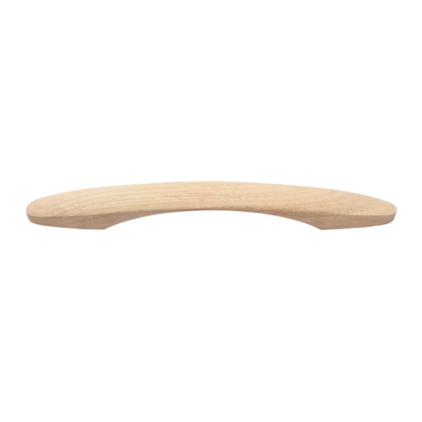 Gebogener Möbelgriff aus Holz für Schränke und Schubladen