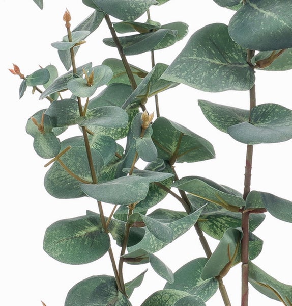 Dekorativer künstlicher Ast in Form eines blattlosen Baumes mit strukturierter Oberfläche.