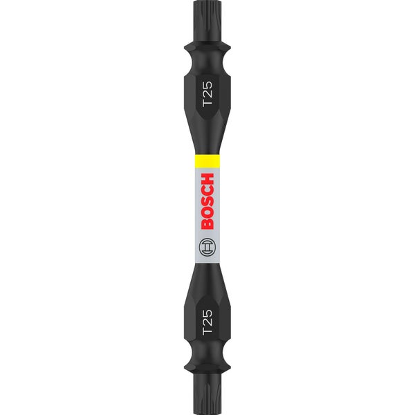Bosch PRO Impact Schrauberbit mit Doppelklingen und Pick and Click-Einsätzen T25 65 mm - 2608522541