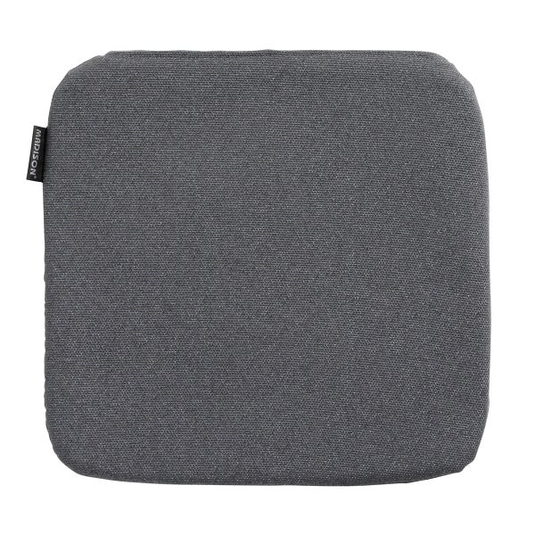 Sitzkissen Manchester grau - Ca. 40x40 cm - 4er-Set