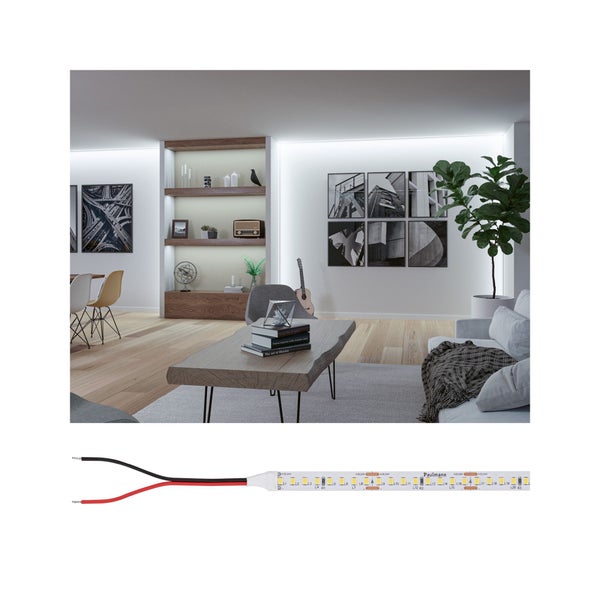 Paulmann LED Controller Set mit Fernbedienung für MaxLED Streifen inklusive Batterie und Montagezubehör zur Lichtsteuerung.