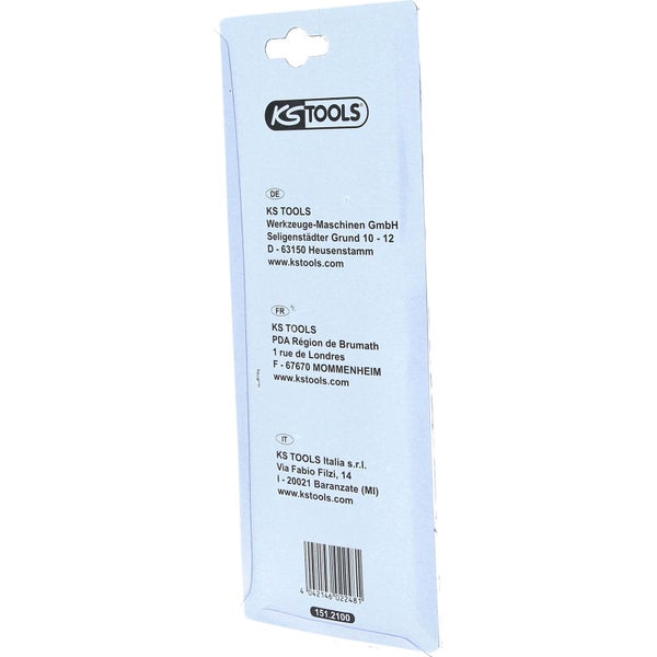 KS TOOLS 3 in 1 Innen6kant-Winkelstiftschlüssel-Satz 8tlg. lang Kugelkopf - 151.2100