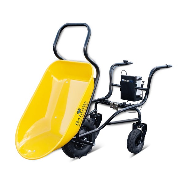 BAMATO MTR-260 Elektrische Schubkarre mit 40V Lithium-Ionen Akku