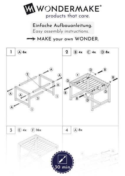 WONDERMAKE® Design Kindersitzgruppe Outdoor Garten Holz mit Abdeckung, Kinder-Sitzgarnitur Indoor Picknick-Gruppe ab 3 Jahre, beige grau