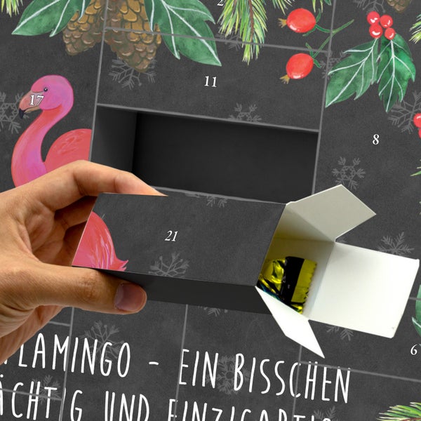 Mr. & Mrs. Panda Befüllbarer Adventskalender Flamingo Classic - Schwarz