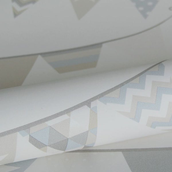 Tapete mit geometrischen Mustern