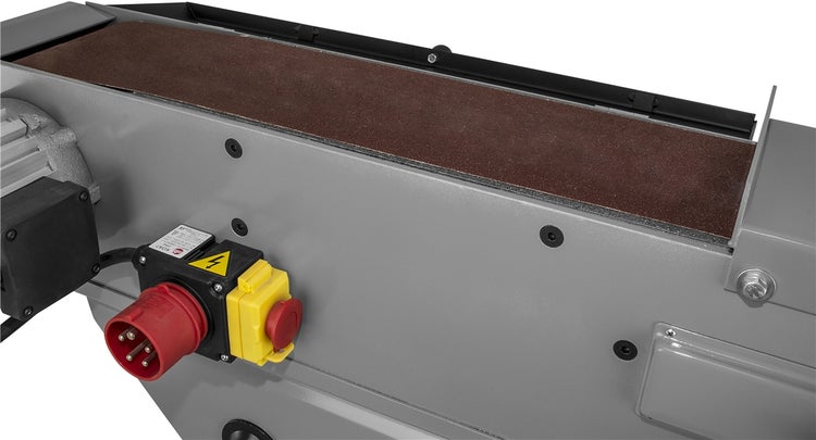 Bandschleifmaschine Detailansicht