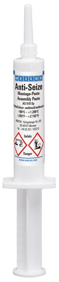 WEICON Anti-Seize Montagepaste|Schmier- und Trennmittelpaste|10 g|anthrazit