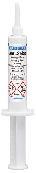 WEICON Anti-Seize Montagepaste | Schmier- und Trennmittelpaste | 10 g | anthrazit