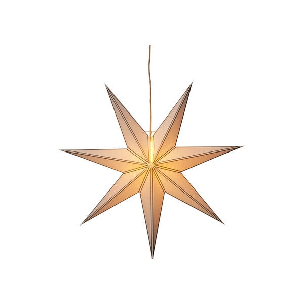 Sternförmige Hängelampe zur Dekoration