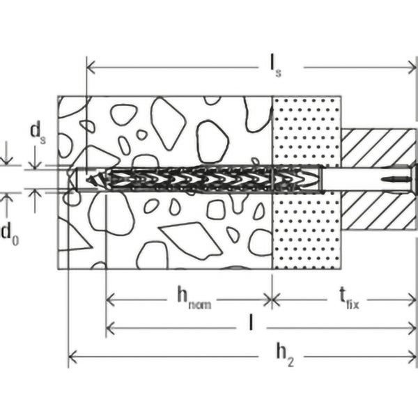 Fischer Langschaftdübel SXRL 8x120 T K (4) - 544552