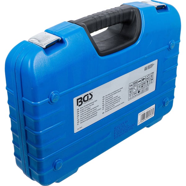 BGS Technic Motor Einstellwerkzeug Satz in blauer Aufbewahrungsbox