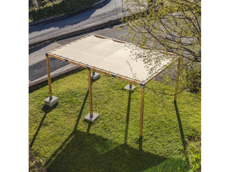 Sonnensegel Mit Ösen Ivory 300X600Cm - Maanta® Bugna