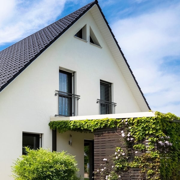 ECD Germany Französischer Balkon 90x100 cm mit 7 Füllstäben, Anthrazit matt & rau, Stahl pulverbeschichtet, Balkongeländer Stabgeländer Balkonbrüstung Balkongitter Fenstergeländer Außen Fenstergitter