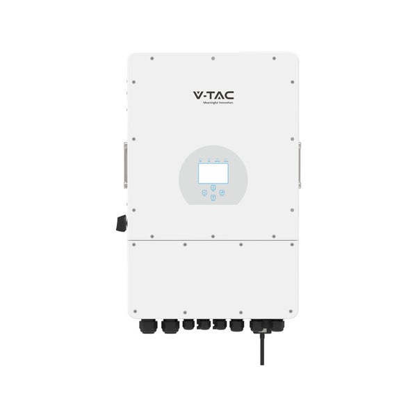 V-TAC SUN-5K-SG04LP3-EU - Solar-Wechselrichter 5kW - dreiphasig - Hybrid - 5 Jahre - IP65