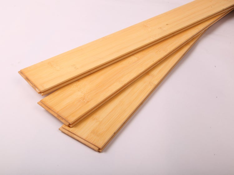 Bambusparkett-Dielen mit Nut und Feder für Bodenbeläge.