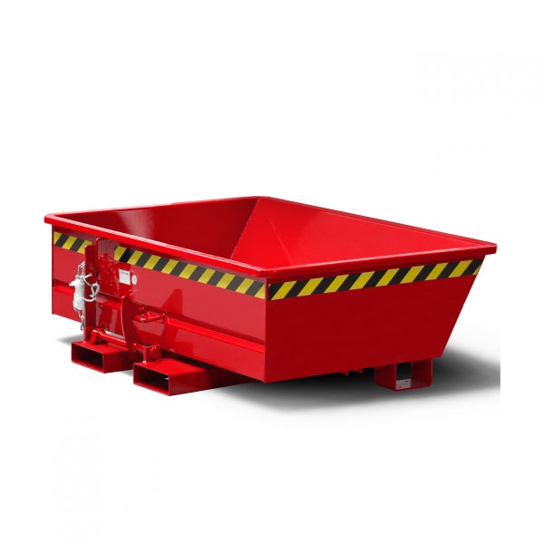 RR Industrietechnik Minikipper Typ RMI-15 675x1075x450mm 150dm³ RAL 3000 Feuerrot