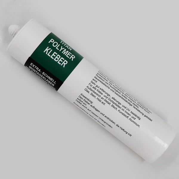 3 x Kleber Ufermatte Steinfolie Böschungsmatte für die Teichfolie 290 ml weiß
