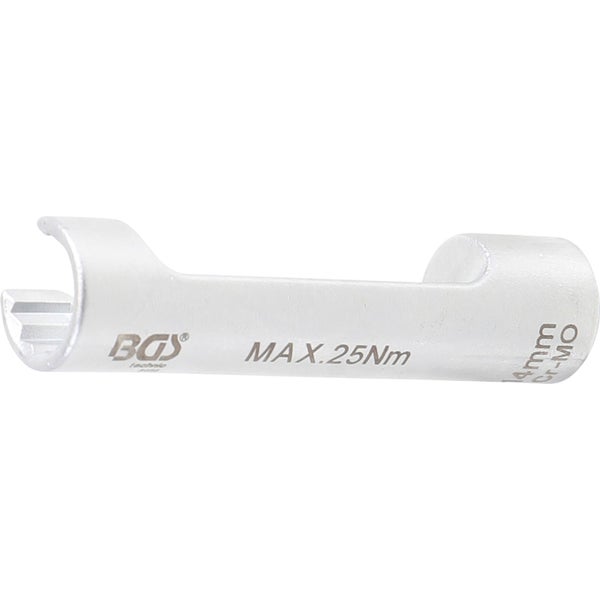 BGS Spezial-Schlüssel für Einspritzleitungen für Mercedes-Benz Antrieb 10 mm (3/8) SW 14 mm - 8469