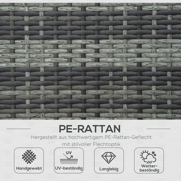 Detailansicht eines Teppichs mit geometrischem Muster